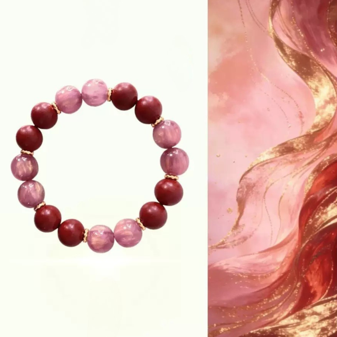 Floral He Xiang Incense Bracelet