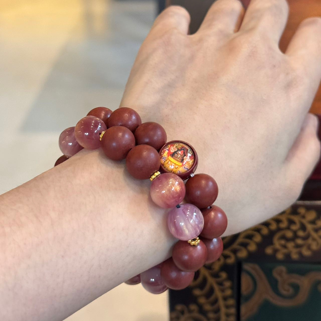 Floral He Xiang Incense Bracelet