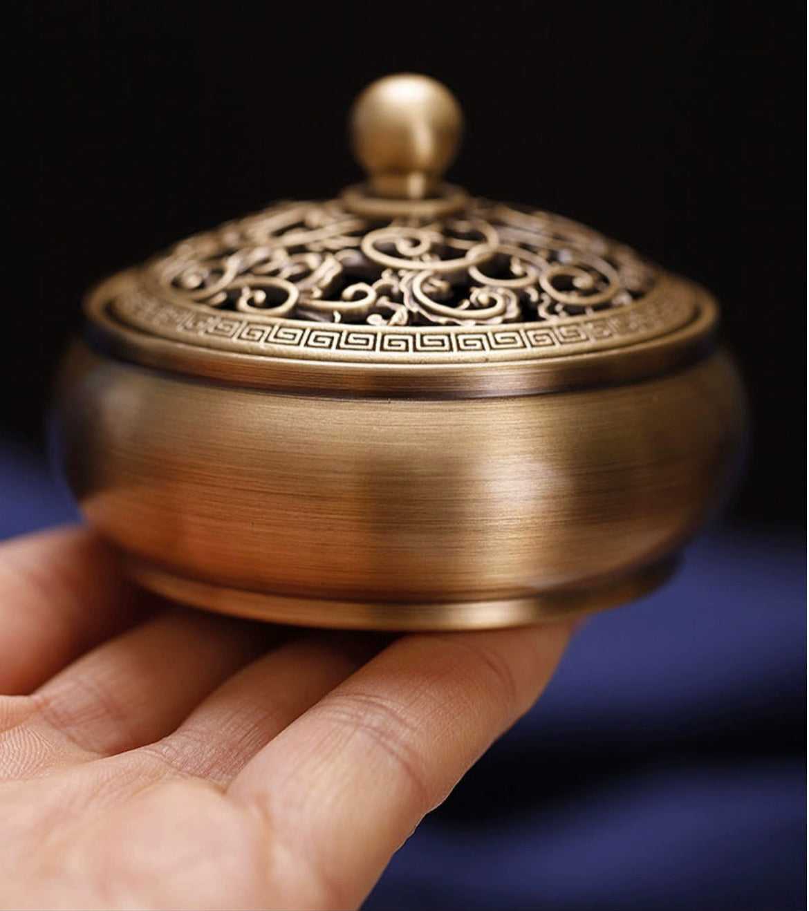 Premium Brass Kodo Incense Set (13pcs Gift Box) + Ancient Recipe Incense Powder (Free Gift)