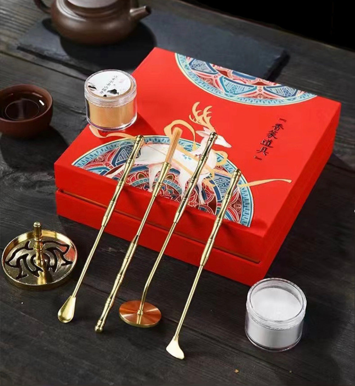 Traditional Incense Ceremony Starter Set (7pcs)