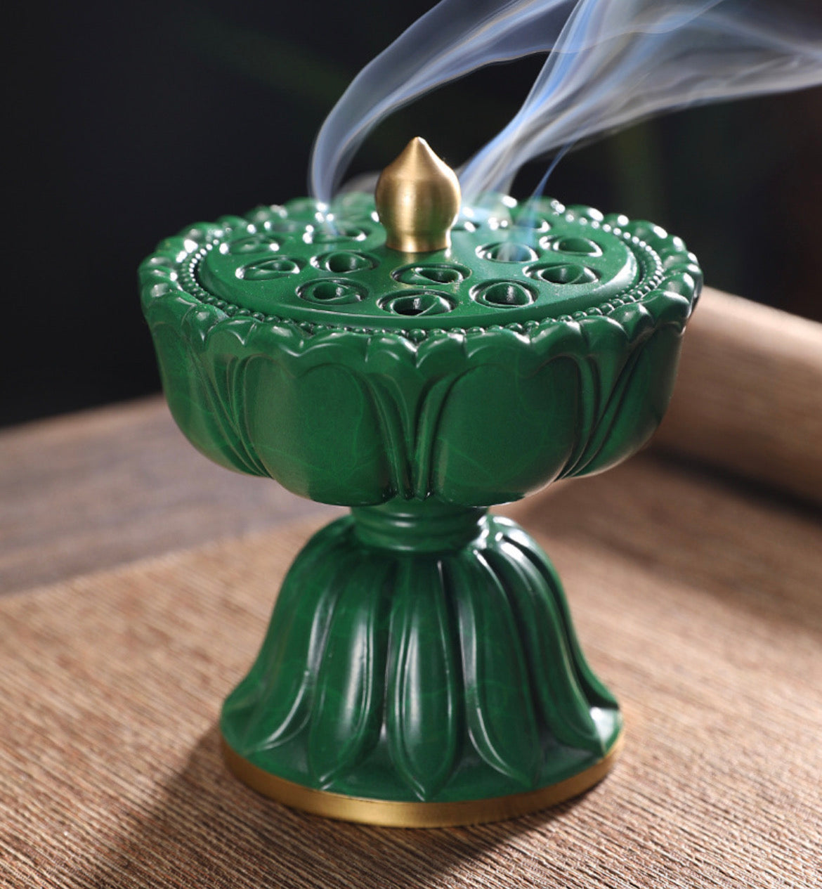 Zen Lotus Seedpod Incense Burner