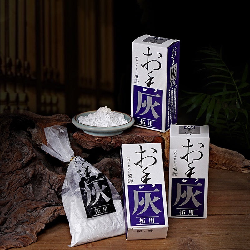 Japanese White Natural Incense Ash