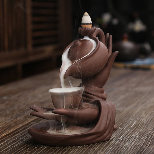 Buddha’s Teapot Backflow Incense Holder