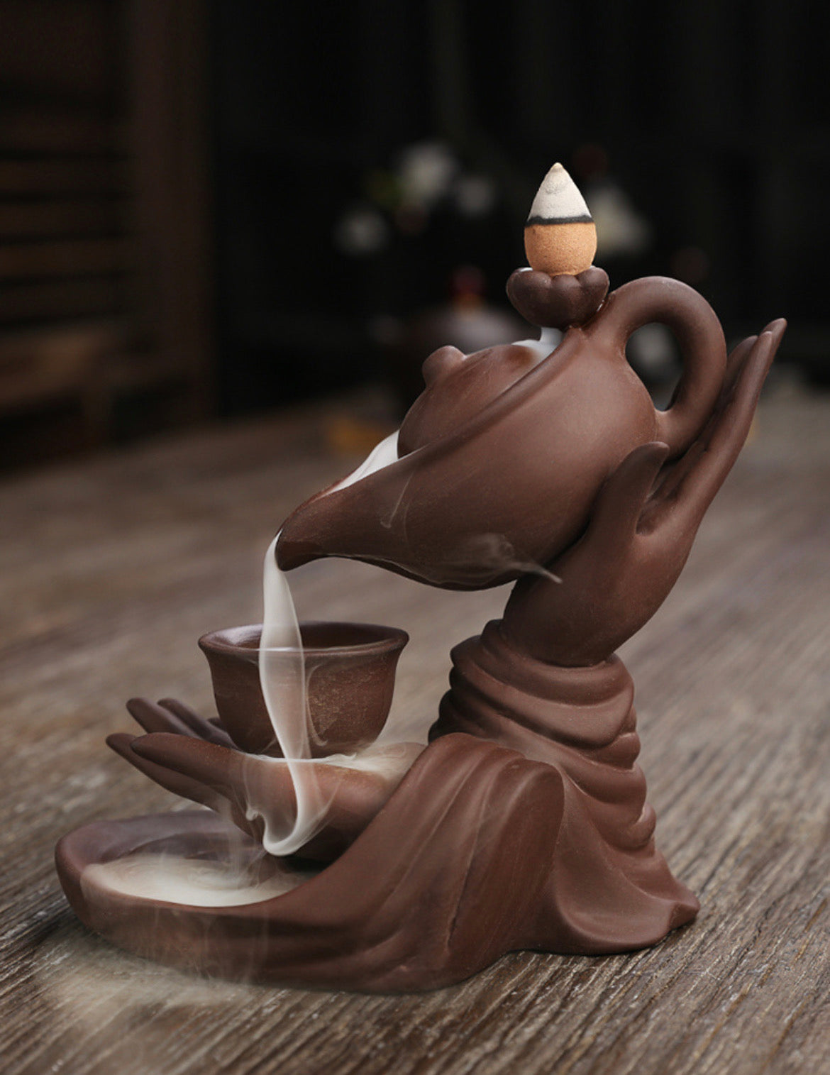 Buddha’s Teapot Backflow Incense Holder